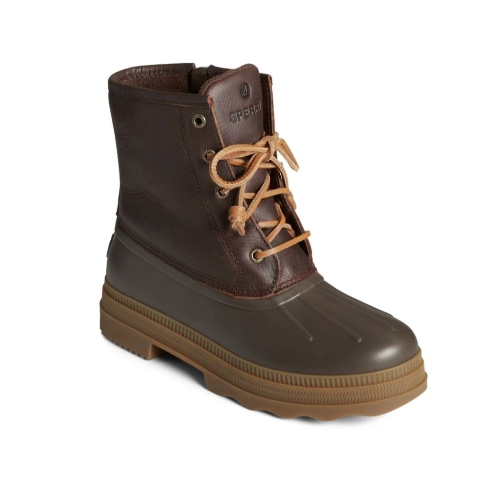 Sperry Women's Saltwater 2.0 boots size 9.5 dark brown NWT
